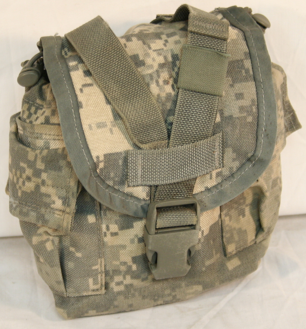 Ammo Can Man 1 Qt Canteen Utility Pouch Woodland Camo