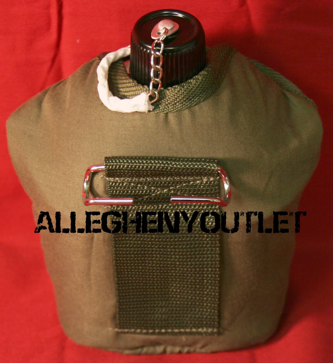 3 Piece GI WW2 Type Aluminum 1 QUART 1QT CANTEEN w FOLDING HANDLE CUP