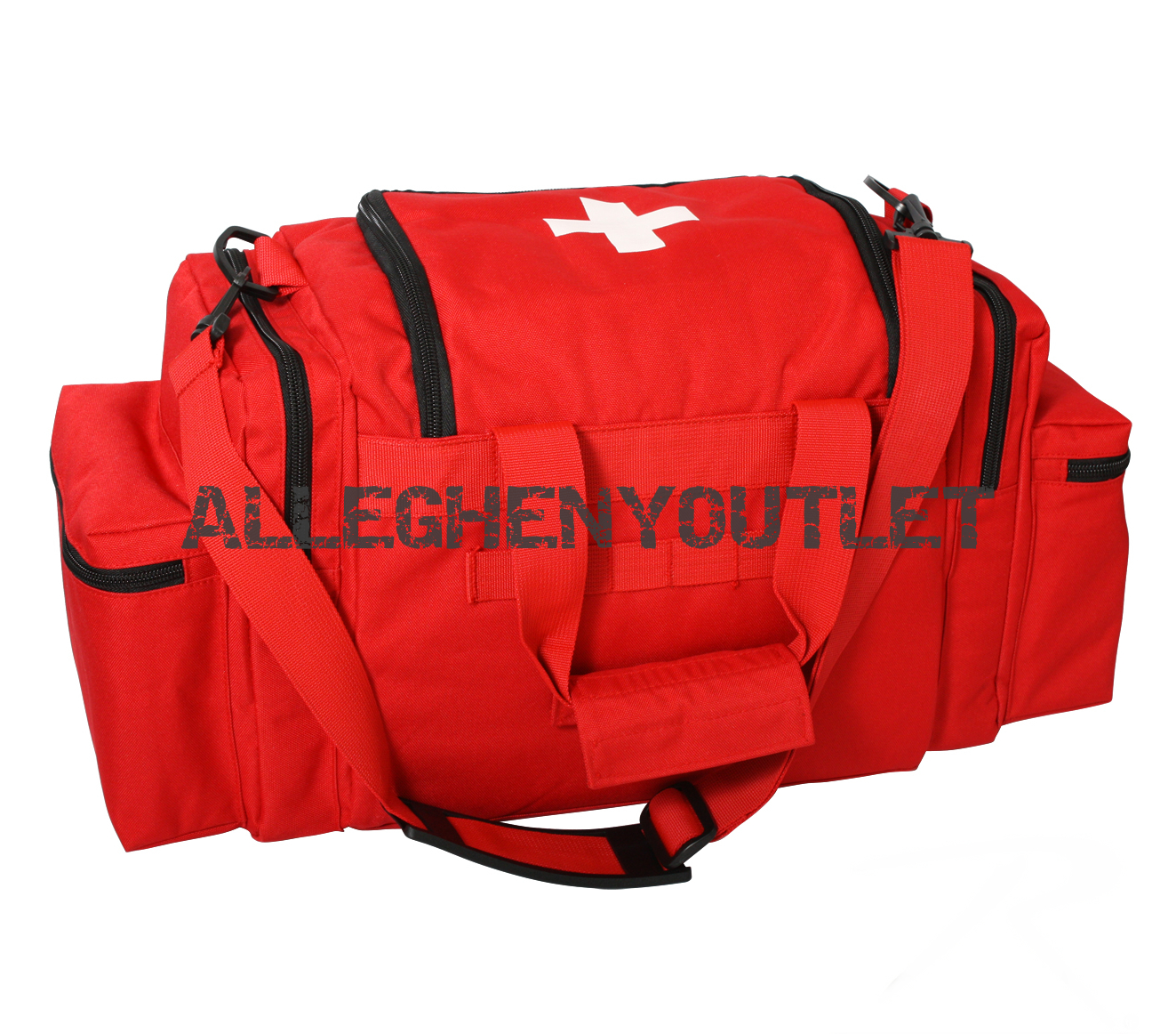 EMT/ EMS Paramedic Fire / Rescue Red Gear DUFFLE BAG 22" X 11" X 11.5