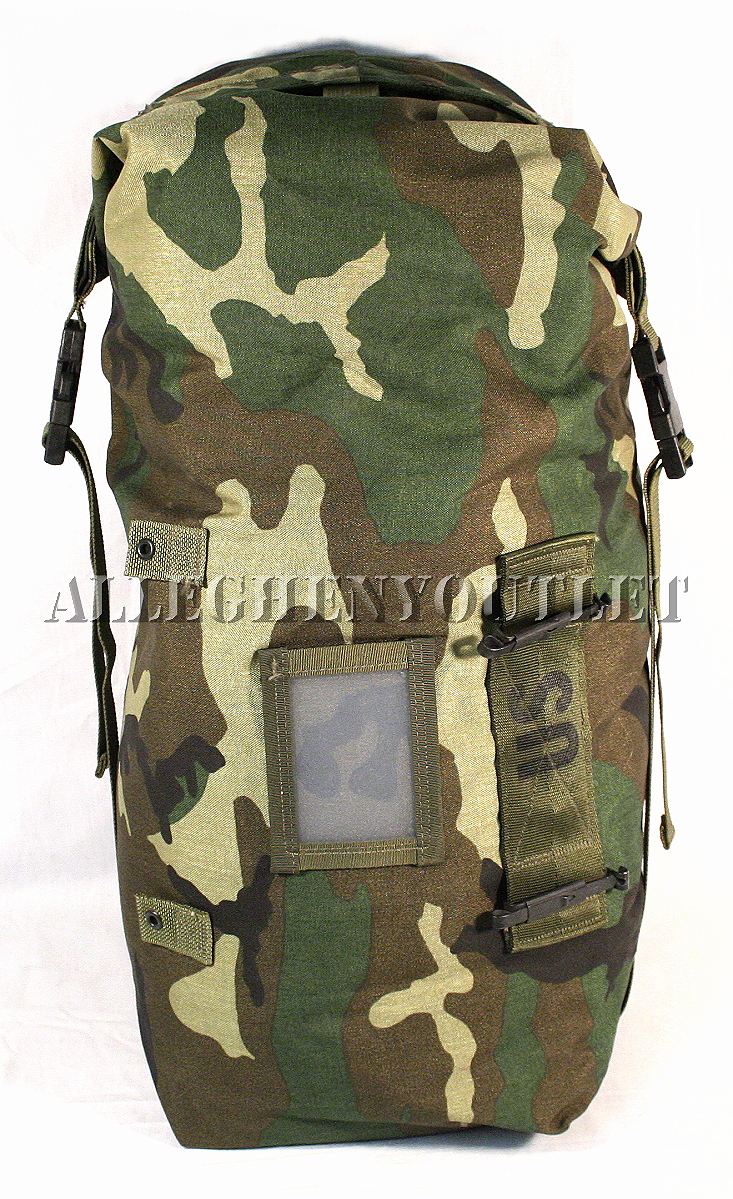 USGI Military Woodland Camo Molle LARGE WET WEATHER COMPRESSION SACK