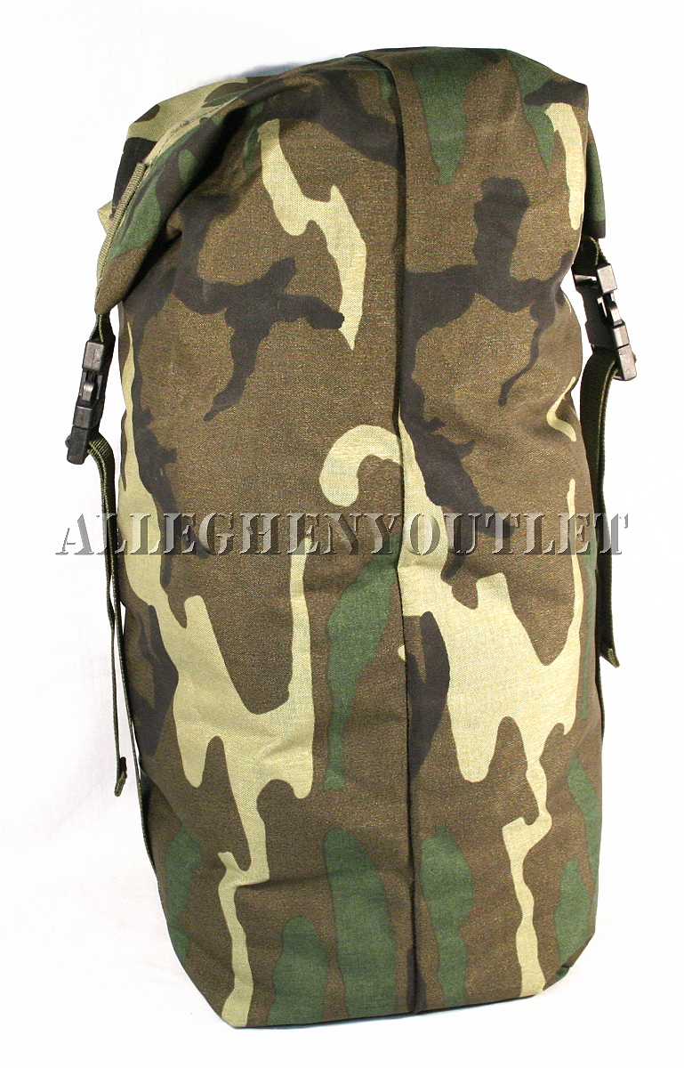 USGI Military Woodland Camo Molle WET WEATHER / COMPRESSION SACK BAG