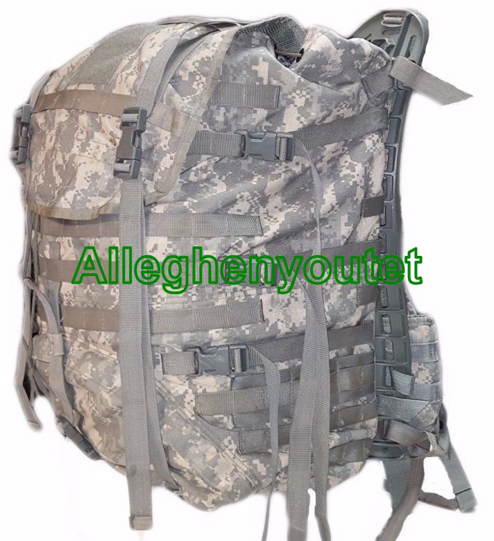 US Military MOLLE ACU LARGE RUCKSACK Complete BackPack Rifleman Setup