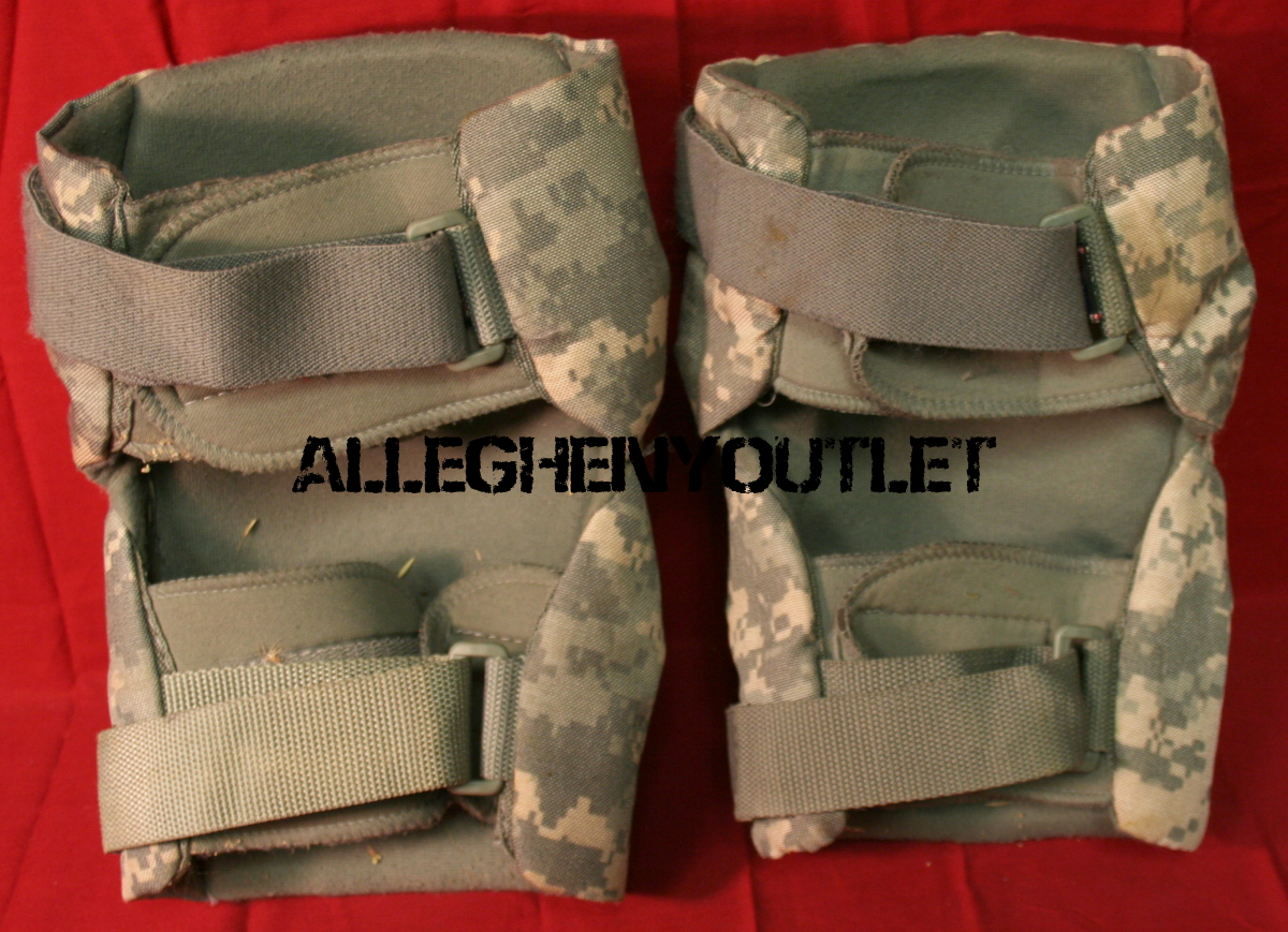 Bijans US Military Army KNEE PADS ACU UNIVERSAL Digital Camo LARGE