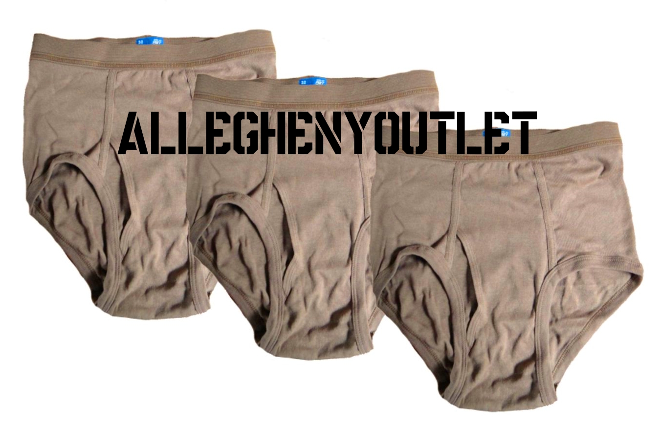 US Military Army SZ 30 MENS BVD BRIEFS UNDERWEAR Lot of 3/6/15/30/150
