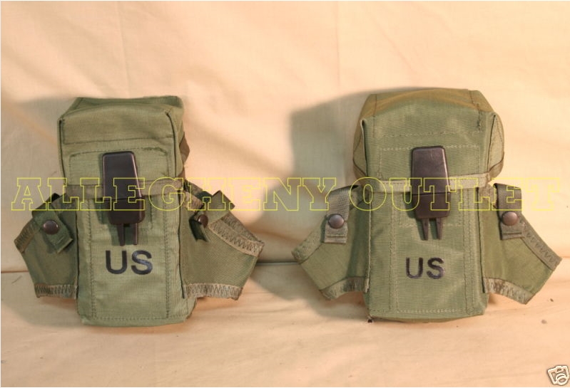 2 Military Surplus Army Small Arms AMMO POUCH CASE NEW eBay