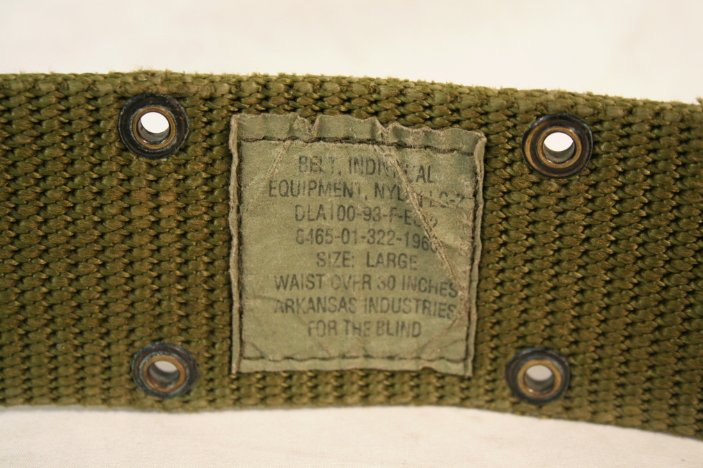 US MILITARY Suspenders / USMC Pistol Belt / Keepers SET  