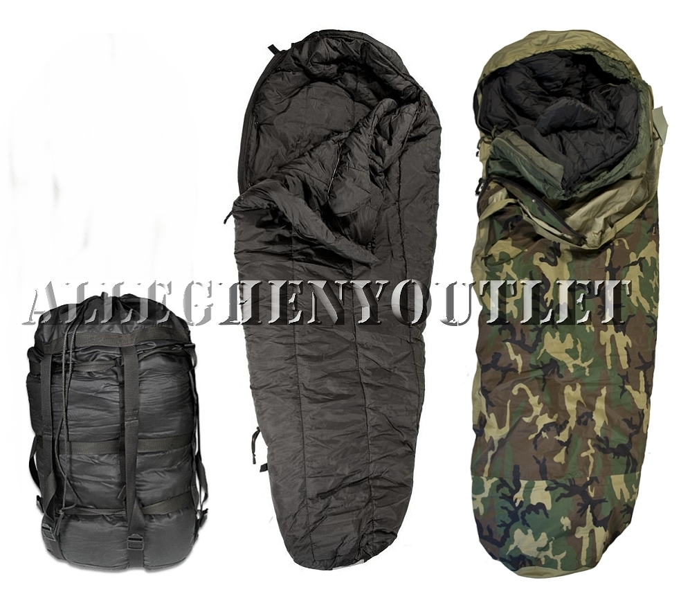 3 Pc Sleep System w/Intermediate Sleeping Bag Goretex Bivy